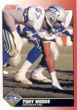 Tony Woods Seattle Seahawks 1991 Score NFL #171